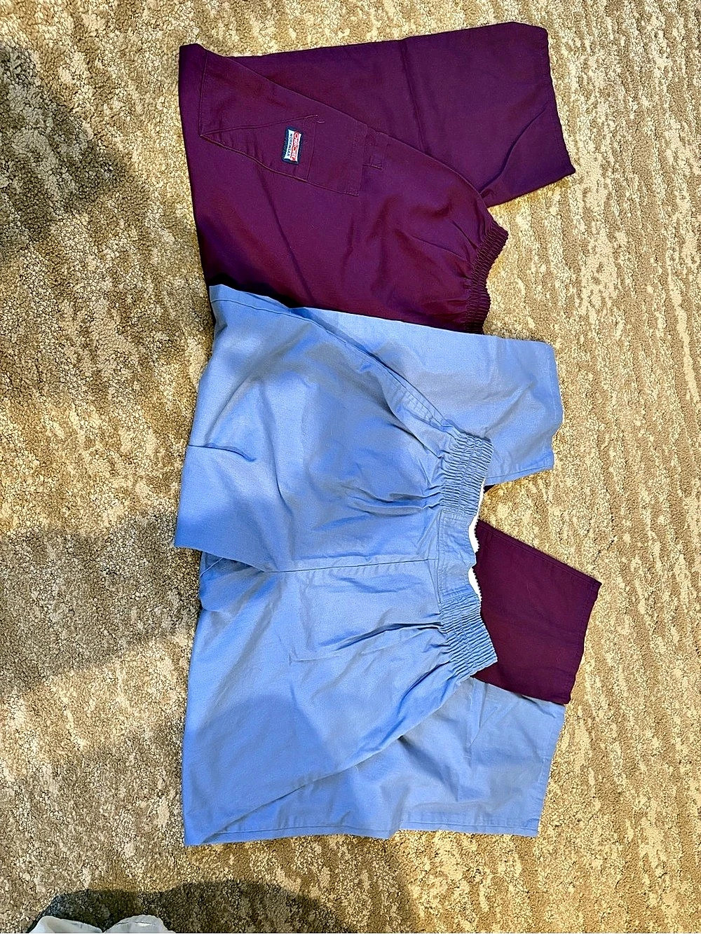 Scrubs Bundle Blue & Purple Size Medium